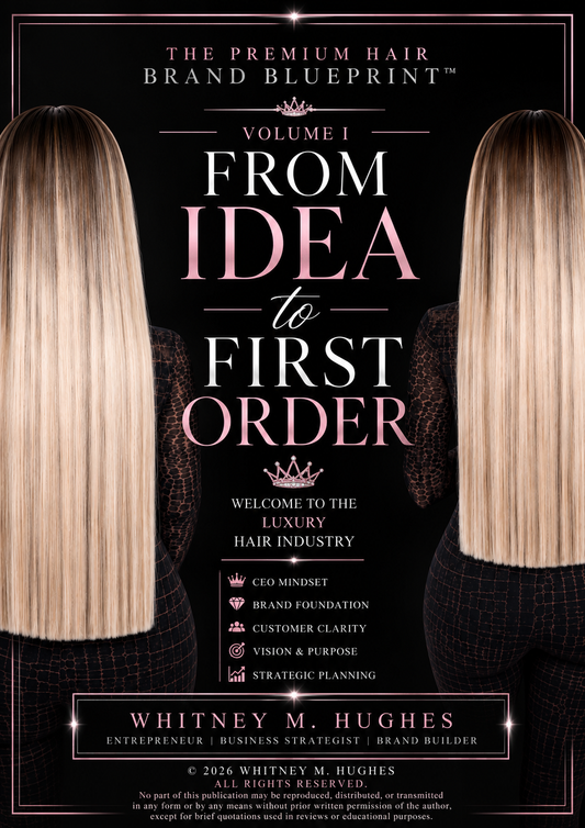 Volume I: The Premium Hair Brand Blueprint™ Executive Curriculum