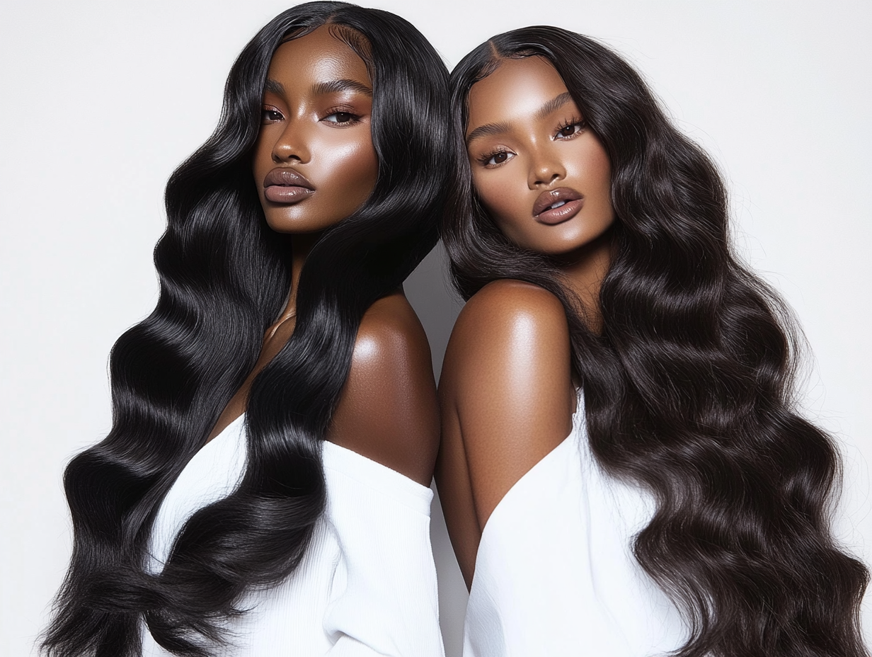 Wealthy Wavy HD Lace Closure Natural Black